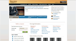 Desktop Screenshot of executorscorner.com